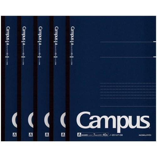 KOKUYO Campus Note Dot A linkovaný 40 listů A4 č. 201AT-DB [Sada 5 sešitů]