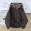 Men's Reversible Fur Parka 2026: Winter Cotton Jacket, Lazy Style, Thickened Outerwear.