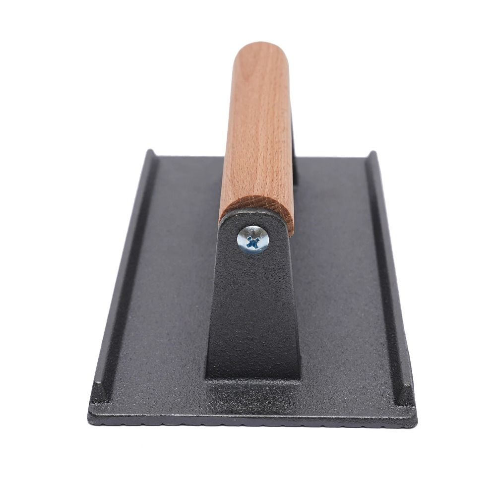 Heavy-Duty Steak Burger Press Flat Top Grill Hamburger Grinder Meat Press Board  BBQ Cooking Tool