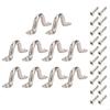 2025 New 8pcs/10pcs Marine Top Pad Eye Tie Down Stainless Eye Straps Kayak Deck Loop