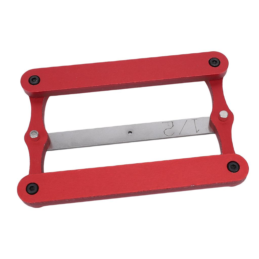 Center Gauge Imperial System Precise Positioning Center Finder Marking Tool for Woodworking