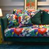 Si Kreative Farbe Baumwolle Sofa Kissen Stoff Rutschfest Vier Jahreszeiten Universal Leder Sofa Kissenbezug