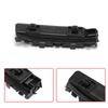 1 Pair Black Plastic Front Bumper Brackets Beam Retainer for Honda ACURA TSX 2009-2014 Exterior Parts Car Tuning Accessories