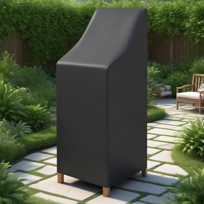 Outdoor Patio Chair Covers UV Resistant Waterproof Heavy Duty Furniture Protection Deck Porch Chair Cover for Balcony Lawn