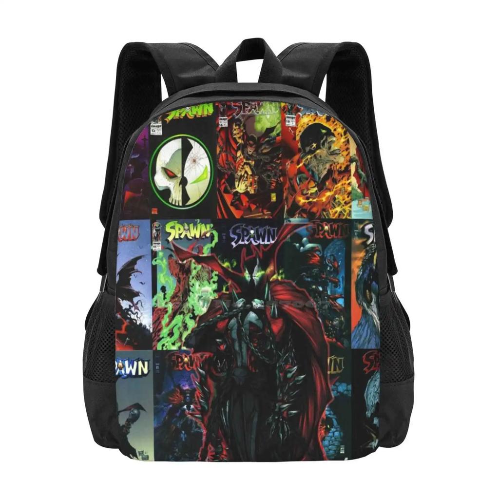 Hot Sale Backpack Fashion Bags Soawn Comic Book Hell Demon Geek Superhero
