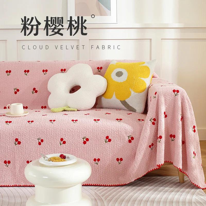 Новая подушка для сиденья дивана осень-зима утолщенная ткань полного покрытия полотенце — фото 5