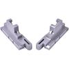 2PCS Aluminum Manufacturing Sunproof Clip Slideway Ceiling Bracket (Left/Right) Compatible with Jeep Renegade 2015-2021 for 77368445 77368446