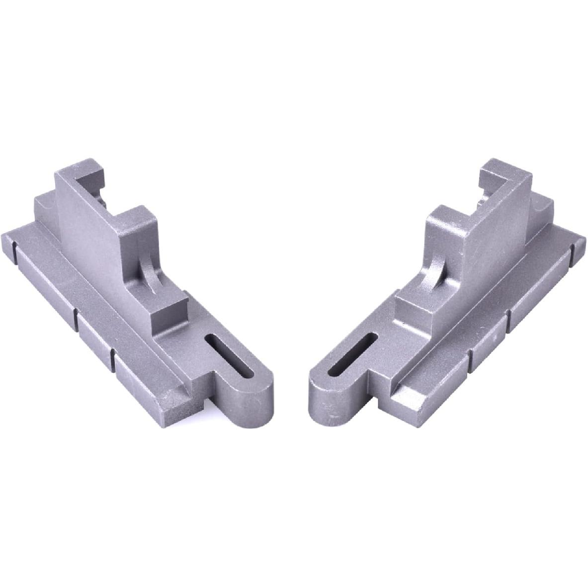 

2PCS Aluminum Manufacturing Sunproof Clip Slideway Ceiling Bracket (Left/Right) Compatible with Jeep Renegade 2015-2021 for 77368445 77368446