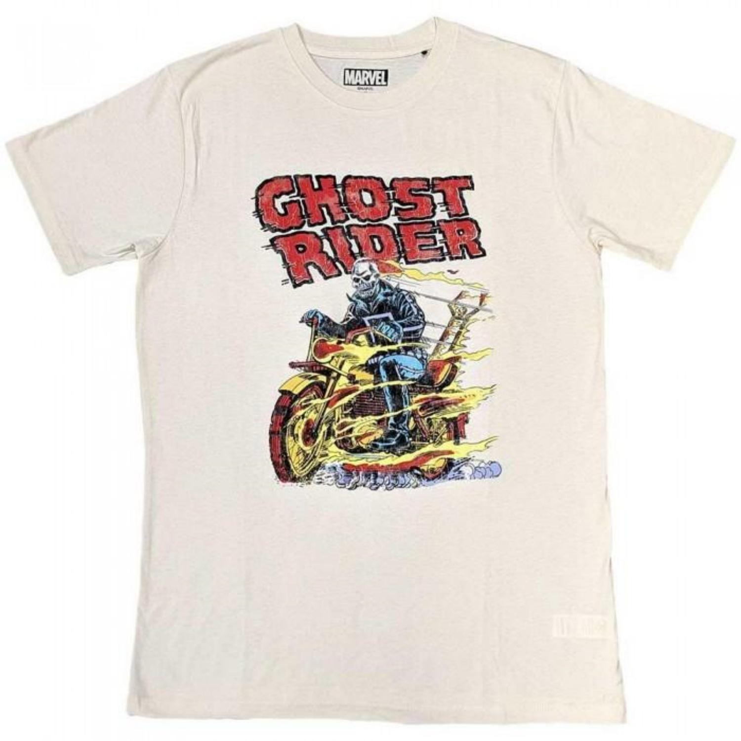 

Ghost Rider Unisex Adult Bike T-Shirt S чёрный