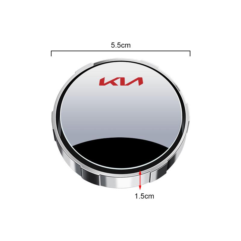 360 Degree Adjustable Blind Spot Mirror Car Auxiliary Rearview Convex Mirror Wide Angle Mirrors for KIA Rio Ceed Sportage Cerato Soul Sorento K2 Flip
