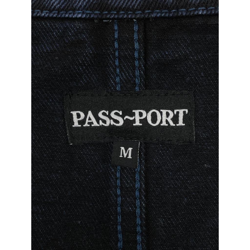 PASS~PORT Indigo Denim Jacket Coverall Jacket M Indigo blueUsed