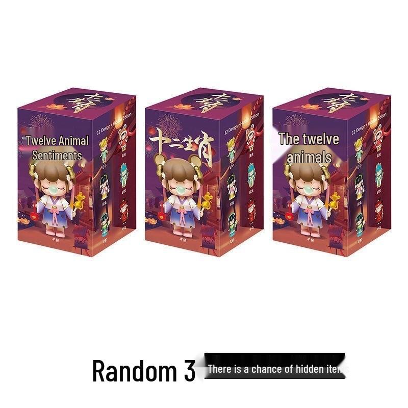 

Фигурка-сюрприз «Двенадцать знаков зодиака»: Украшение в древнем стиле и подарок на день рождения