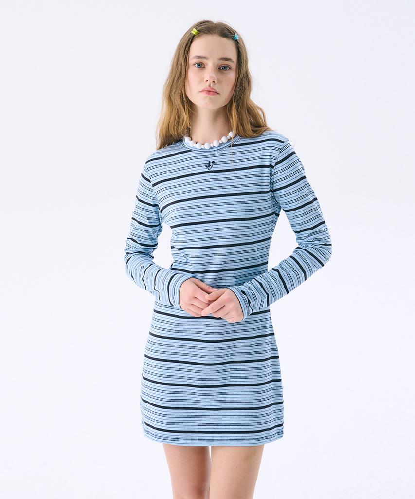 Jun Jun Space Mini Jersey Dress_Light Blue