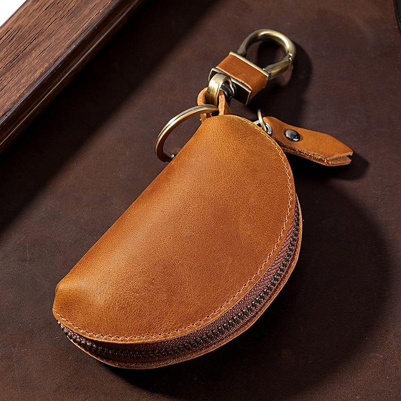 2026 New Retro car key bag universal key bag key storage bag practical portable
