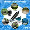 High Flow Cordless Submersibles Water Pump Efficient Water Transfer Pump for Quick Water Removal Easy To Install