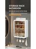 Wall-Mounted Dustproof Bathroom Cosmetic & Skincare Storage Cabinet