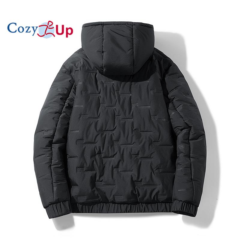 Cozy Up Men's Hooded Padded Jacket