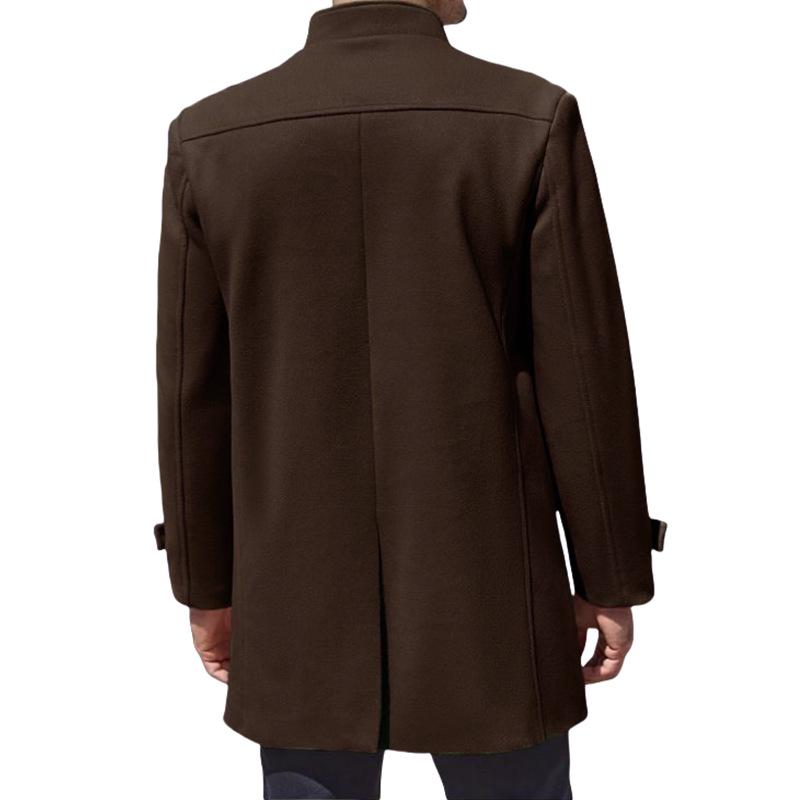 2024 New Men's Woolen Coat - Japanese Korean Casual Style Bestseller