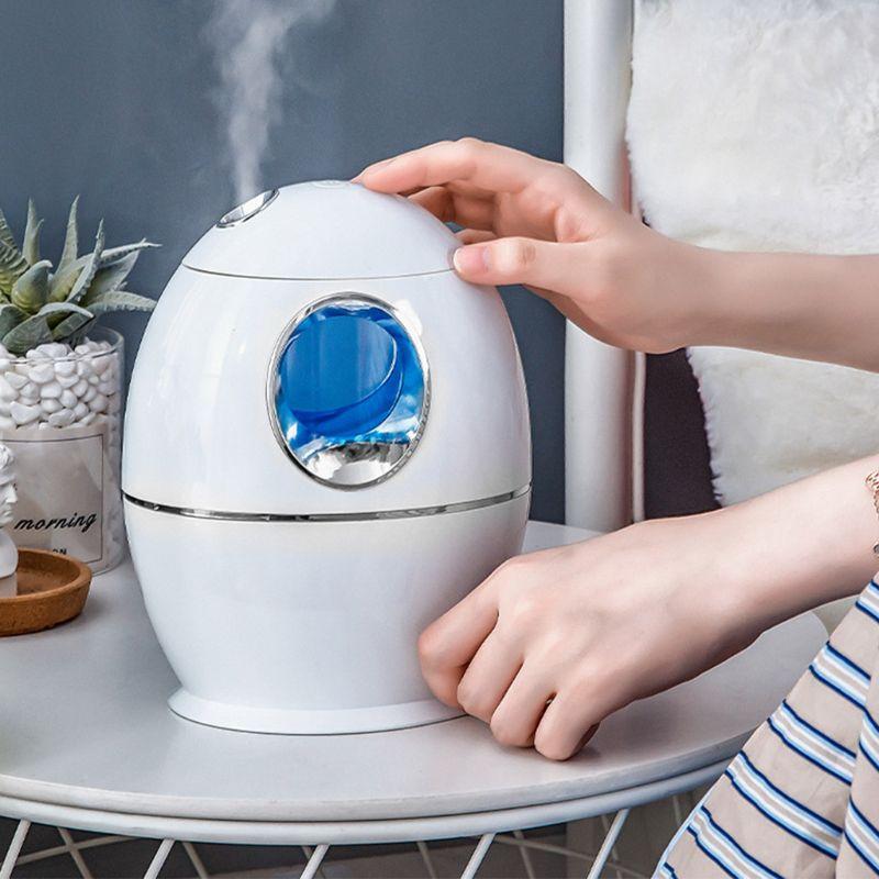 800ML Havoni namlagich 2 rejimli efir moyi diffuzori 7 ta LED yoritgichi bilan uy uchun
