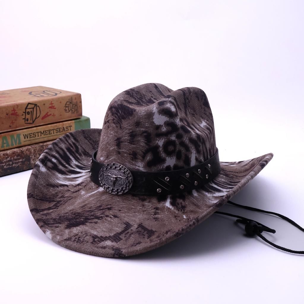 American hat suede one-word top European and American style big-brimmed top hat retro crimped top hat men and women