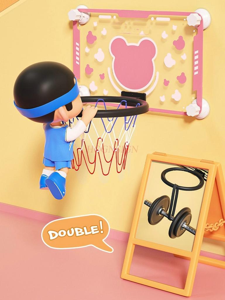 Children'S Basketball Frame Shooting Rack Wall Mounted Baby Toys Wall Mounted Household Indoor