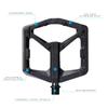 CRANK BROTHERS Stamp 2 MTB Flat 2020 Pedals, Large, Black,