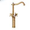 TLXT Antique Brass Single-Handle Faucet