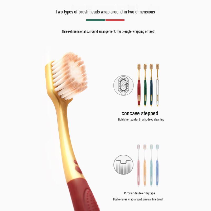 Colgate Wide Soft Charcoal Swirl Toothbrush