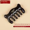 Shanghai Story Silk Scarf for Women with Ebony Wood Massage Comb Gift Box 100% Mulberry Silk Satin Scarf Practical Birthday Gift