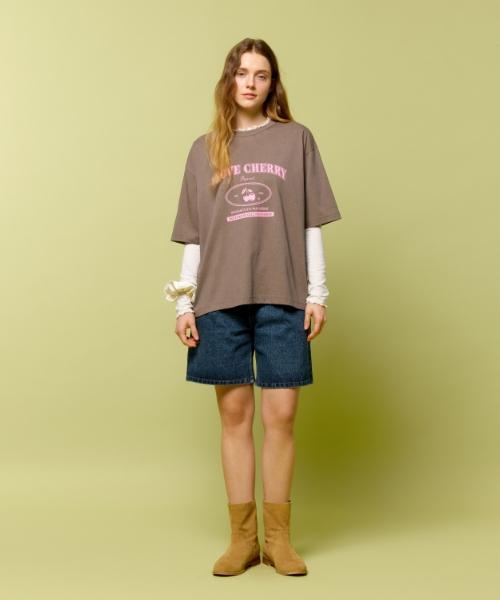 DEPOUND Color Half Denim Pants [Blue]