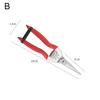 3PCGardening Hand Pruner Garden Scissors Pruning Shears Micro-Tip Pruning Snips Leaf Trimmer Straight Florist Scissor For Plants