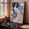 Pearl Painting Kit Graceful Peacocks Theme Frameless Handicraft DIY Bedroom Decoration Living Room Wall Art Room Decoration Art Craft Decoration