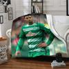 Player Jersey Blankets Flannel Printed Breathable Warm Throw Blanket for Home Office Bedspreads 0708a68