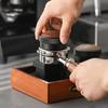MHW-3BOMBER Coffee Distributor, 58.35mm, Espresso Tamper, 58mm, Stainless Steel with Wooden Lid, T5270L4-OS