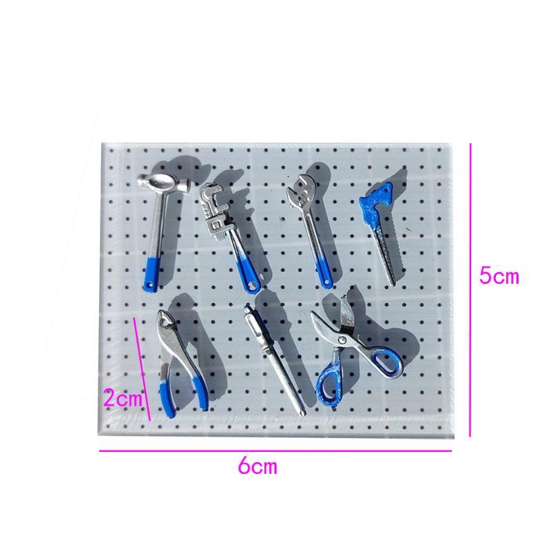 Miniature Auto Repair Workshop Equipment Model 1:64 Scale Realistic Car Model Scene Decoration Accessories