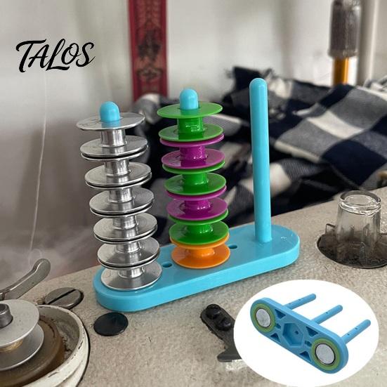 Magnetic Sewing Tool Bobbin Holder, Thread Organizer, 3 4 5 Organizer Poles Stand, Machine Accessory for Organizing Bobbins Rack