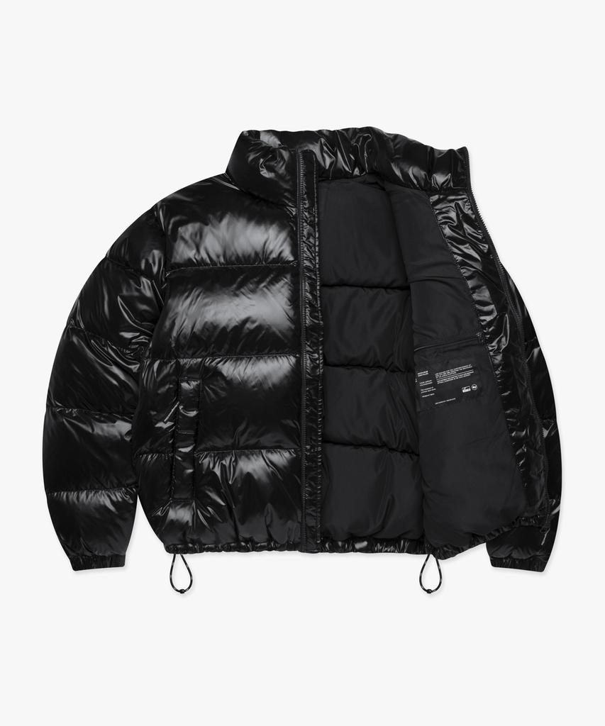 Lmc Og Glossy Puffer Duck Down Parka Black