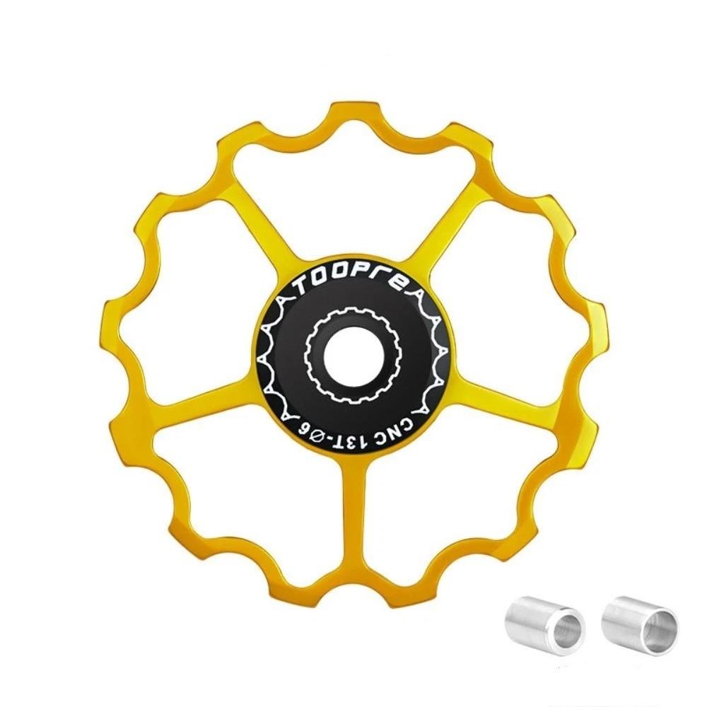 Bicycle Rear Derailleur Guide Wheel Aluminum Alloy 11T 13T Mountain Bike Derailleur Lightweight Steel Bearing Bike Jockey Wheel