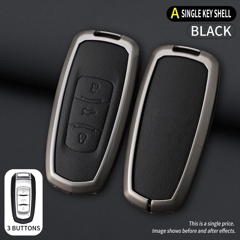 Zinc Alloy Car Key Case Cover Shell For Geely Emgrand X7 Gs Gx3 Gt Gc9 Ec7 Gc715 Ec718 Englon Sc3 Atlas Pro Keyless Remote Fob