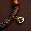 Colorful Tibetan Ethnic Style Adjustable Handmade Leather Cord Bracelet for Couples