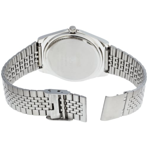 Citizen Q&Q Day&Date Watch 2121A234 Men's Silver