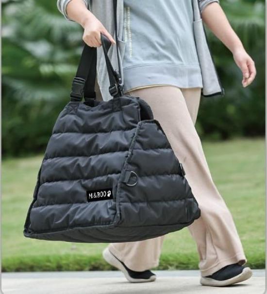 Pet Carrier Bag for Small Dogs and Car Storage Black 3-Way Cats, Multifunctional, Waterproof, Bag,