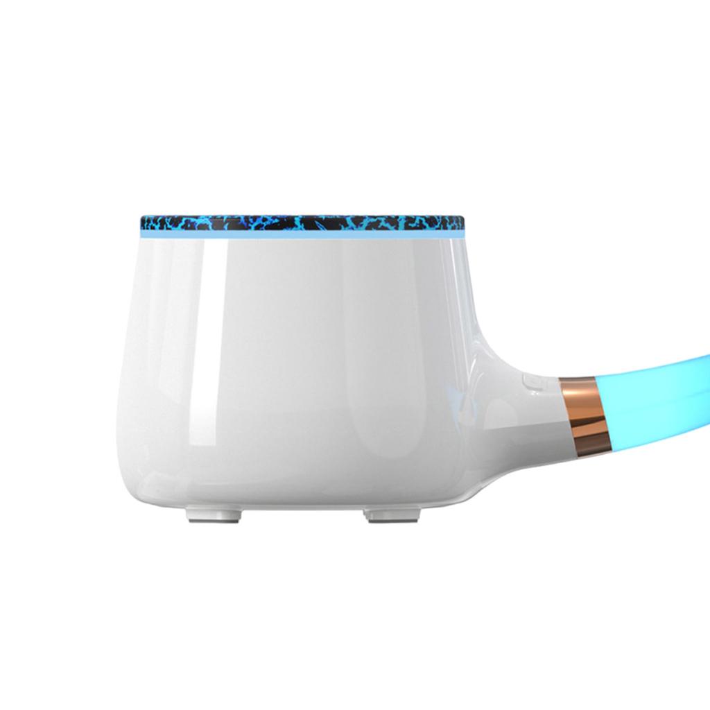 Aromatherapy Pipe Essential Diffuser w/  Night Light Essential Oil Aromatherapy Humidifier Smoke Ring Humidifier for Home Office