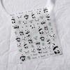 Halloween Nails Sticker 5D Embossed Cartoon Nail Art Stickers Retro Rabbit Self Adhesive Stickers For Nails DIY Manicure Decals