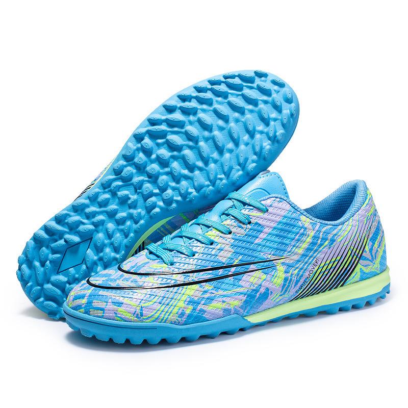 

Футбольные бутсы мужские и женские детские AG длинные шипы искусственный газон подростки студенты tf сломанные шипы кожаные тренировочные бутсы для ног 31