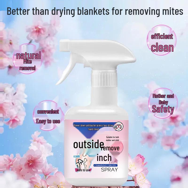 Japanese No-Wash Anti-Mite Bedding Spray: Eliminate, Repel, and Kill Mites