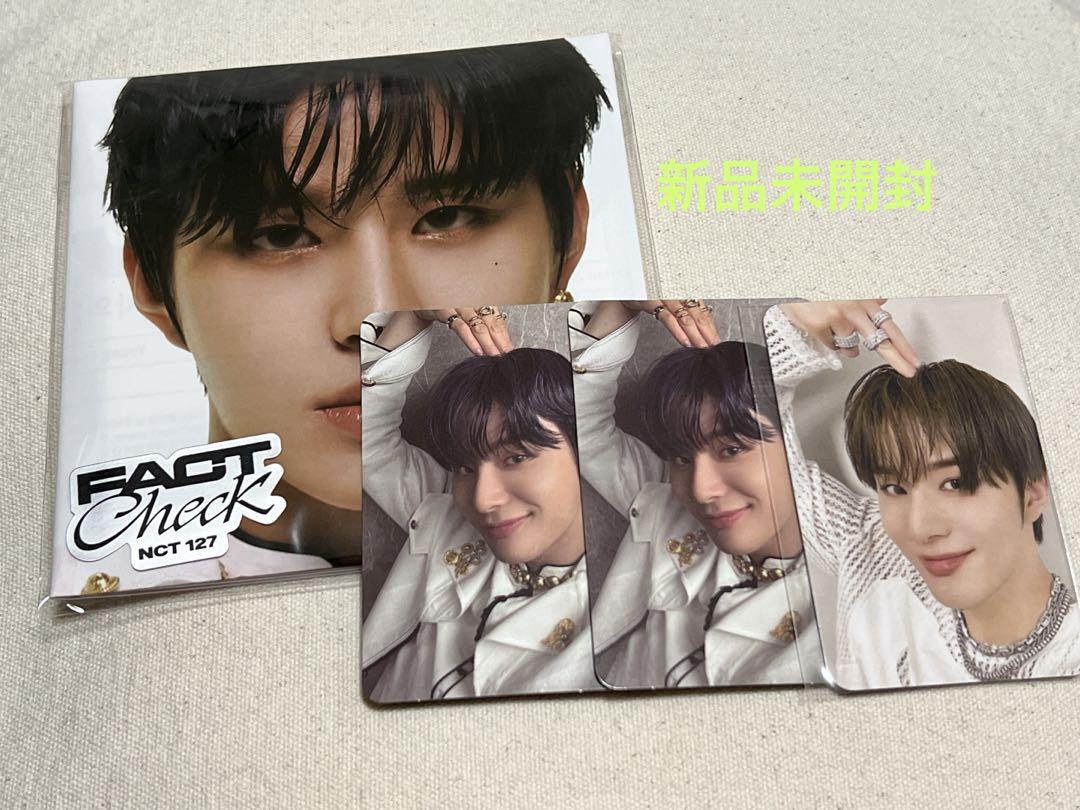 

[USED] NCT127 factcheck SMini exhibit Jungwoo set