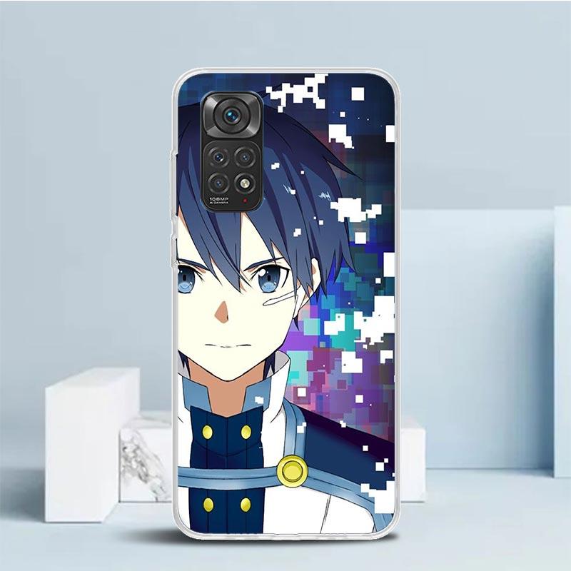 Sword Art Online Kirito Soft Cover for Xiaomi Redmi Note 15 14 13 12 Pro Plus Phone Case 14S 11S 11T 11E 10S 10 4G Pattern Shell