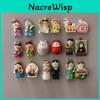 Cute Tree Resin Magnetic Refrigerator Magnet With Creative Food Design For Home Decor