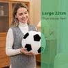 Stuffed Football Throw Pillow Doll Soft Football Plush Toy Round Football Dolls  Kid Girl Boy